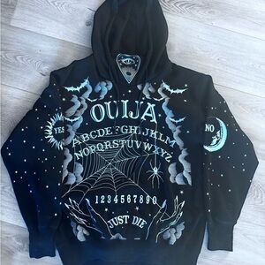 Dolls Kill Super Natural Hoodie Dress Size S